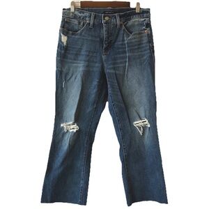 lucky brand jeans mid rise crop mini boot ava 12 31